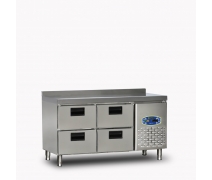 22TBF0S-70.4C COUNTER TYPE REFRIGERATOR WITH 4 DRAWERS