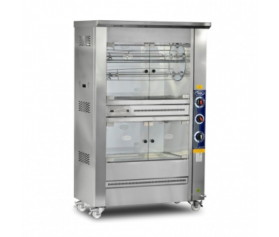 M007B GAS RESTING DRUM CHICKEN MACHINE